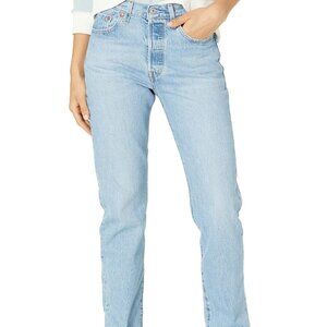Light Blue Levi 501 Jeans (Women's)